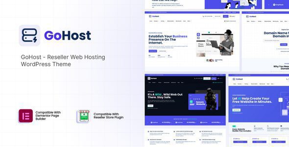 GoHost 5.1 – Reseller Web Hosting WordPress Theme
