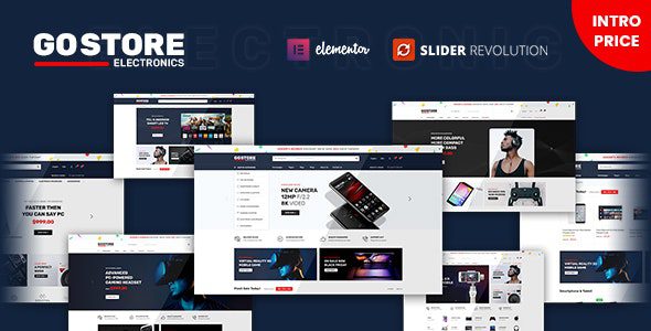 GoStore 1.6.8 – Elementor WooCommerce WordPress Theme