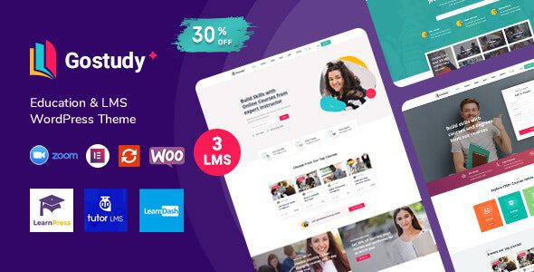 Gostudy 2.5.4 – Education WordPress Theme