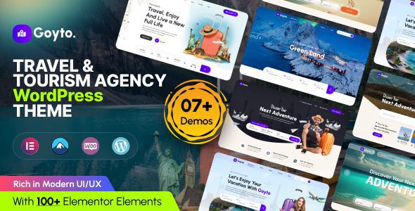 Goyto 1.0.6 – Travel WordPress Theme