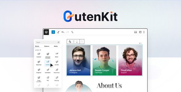 GutenKit Blocks Pro 2.3.4 – Ultimate Visual Page Builder for Gutenberg Blocks