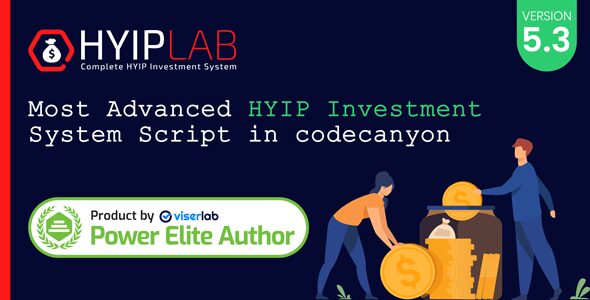 HYIPLAB 5.4.1 – Complete HYIP Investment System