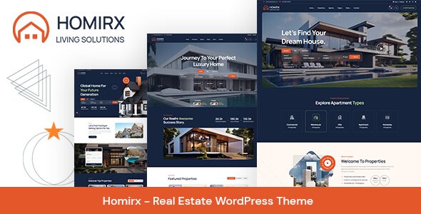Homirx 1.1.3 – Real Estate WordPress Theme