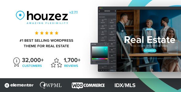 Houzez 4.2.7 – Real Estate WordPress Theme