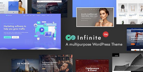 Infinite 4.1.0 – Corporate Business WordPress Theme