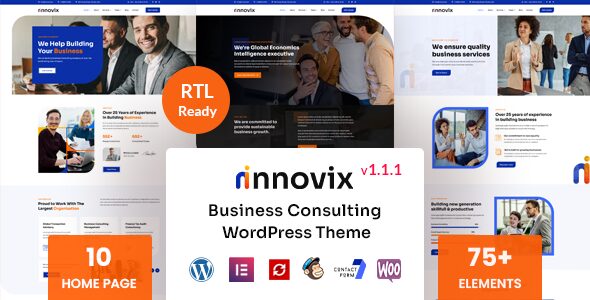 Innovix 1.1.1 – Business Consulting WordPress Theme