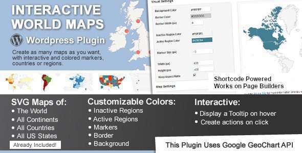 Interactive World Maps 2.5