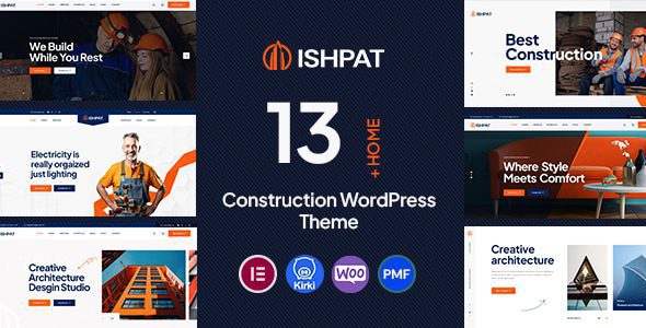 Ishpat 1.0.5 – Construction WordPress Theme