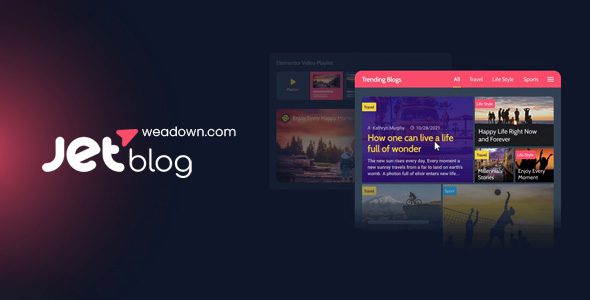 JetBlog 2.4.8 – WordPress Blogging Plugin for Elementor