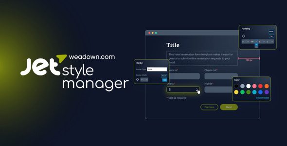 JetStyleManager 1.3.8 – Add styles to Gutenberg blocks