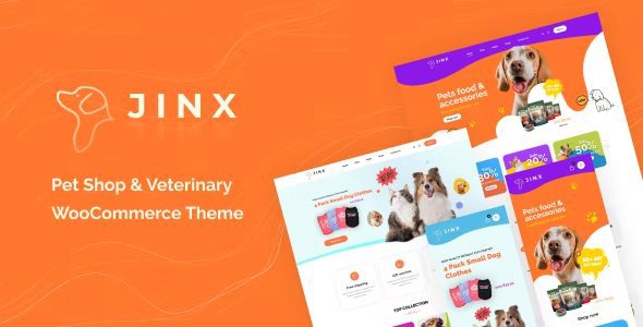 Jinx 1.0.8 – Pet Shop & Veterinary WooCommerce Theme