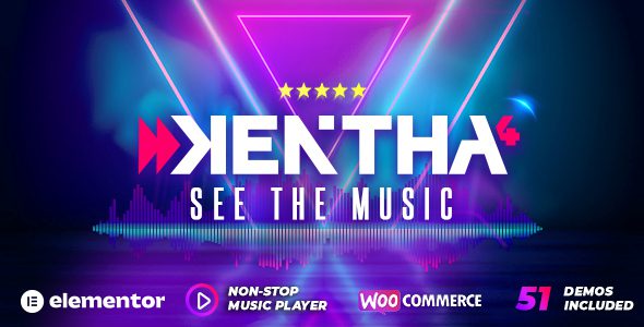 Kentha 4.9 – Music WordPress Theme