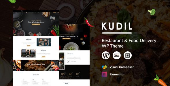 Kudil 3.4 – Restaurant & Food Delivery Theme