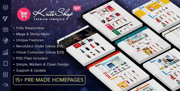 KuteShop 4.2.9 – Fashion, Electronics & Marketplace Elementor WooCommerce Theme (RTL Supported)