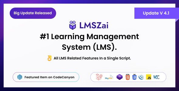 LMSZAI 6.0 – Learning Management System (Saas)