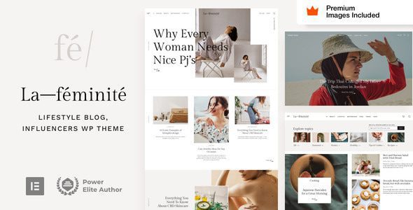 LaFeminite 10.4 – Personal Blog WordPress Theme