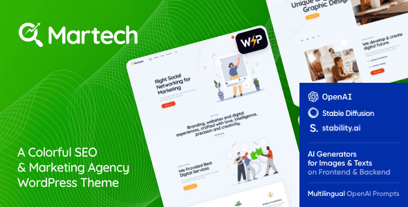 MarTech 1.6.0 – Marketing Agency WordPress Theme