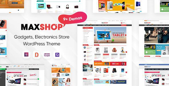 MaxShop 3.6.24 – Electronics Store Elementor WooCommerce WordPress Theme