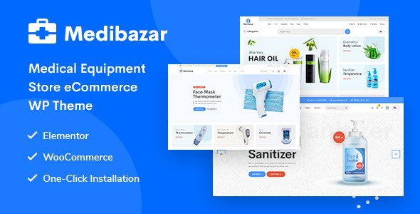 Medibazar 1.9.3 – Medical WooCommerce Theme