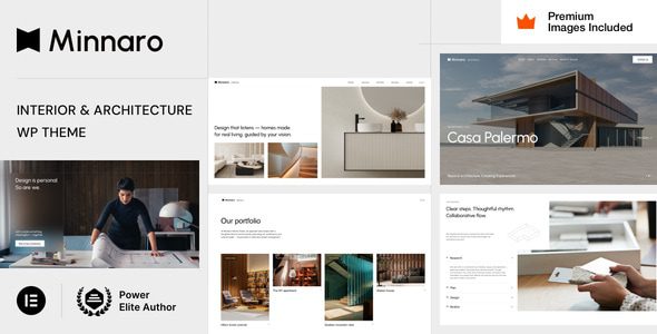 Minnaro 10 – Interior Design and Architecture WordPress Theme