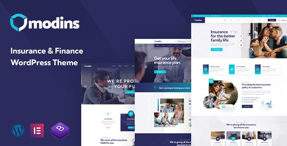 Modins 1.1.5 – Insurance & Finance WordPress Theme