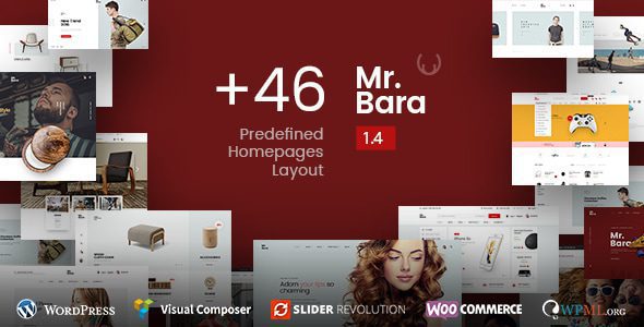 Mr.Bara 2.2.0 – Responsive Multi-Purpose eCommerce WordPress Theme