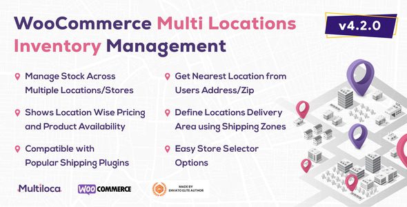 MultiLoca 4.2.14 – WooCommerce Multi Locations Inventory Management