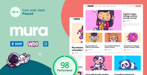 Mura 1.6.9 – WordPress Theme for Content Creators