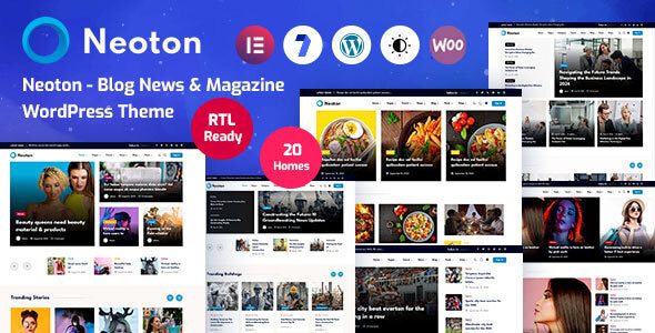 Neoton 4.1.0 – News Magazine WordPress Theme