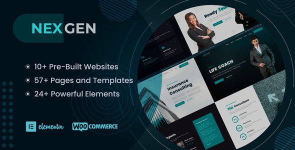 Nexgen 1.2.0 – Consulting WordPress Theme