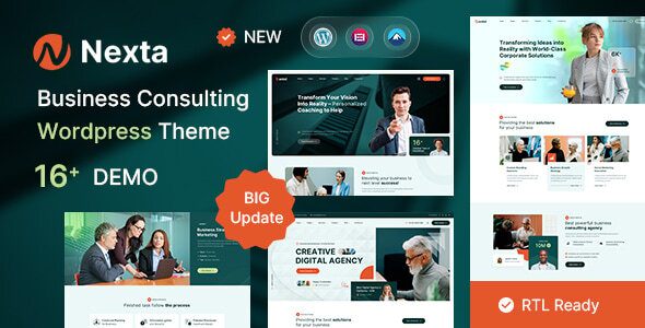 Nexta 1.0.2 – Business Consulting WordPress Theme