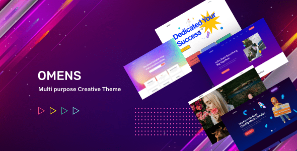 Omens 1.0.7 – Multipurpose Creative WordPress Theme