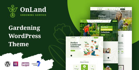 OnLand 1.1.2 – Gardening WordPress Theme