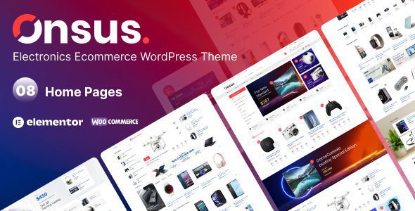 Onsus 1.1.0 – Electronics E-commerce WordPress Theme