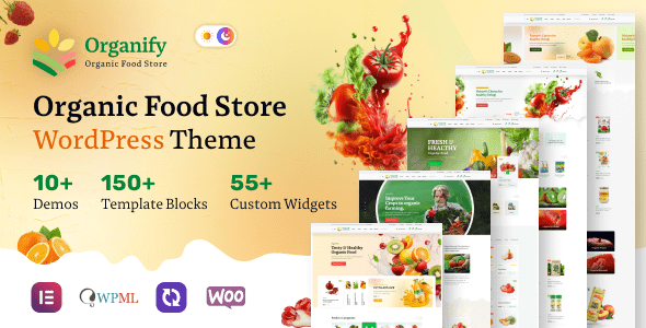 Organify 1.0.0 – Organic Food Products WordPress Theme