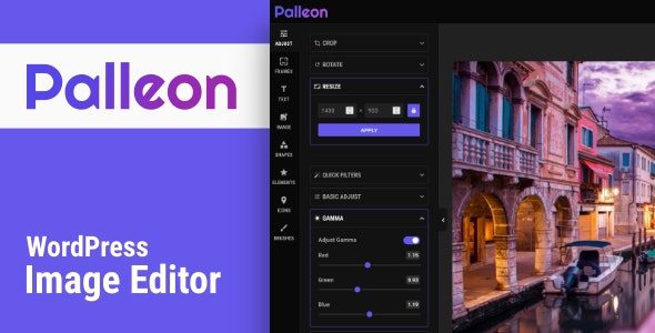 Palleon 3.8.5 – WordPress Image Editor