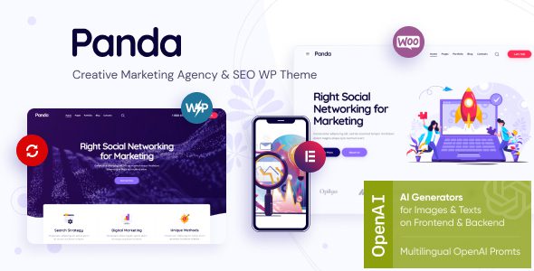 Panda 1.21.0 – Digital Marketing & Adveritsing WordPress Theme