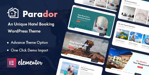 Parador 2.0.4 – Hotel Booking WordPress Theme