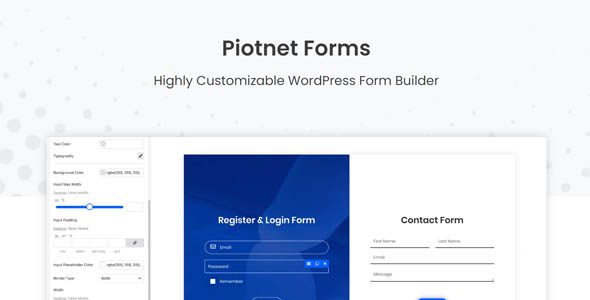 Piotnet Forms Pro 2.1.39 – WordPress Form Builder