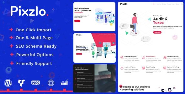 Pixzlo 2.0.2 – Creative Theme for Professionals