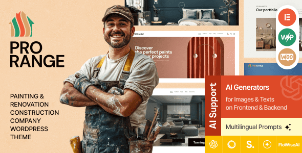 ProRange 2.8.0 – Painting & Renovation Theme
