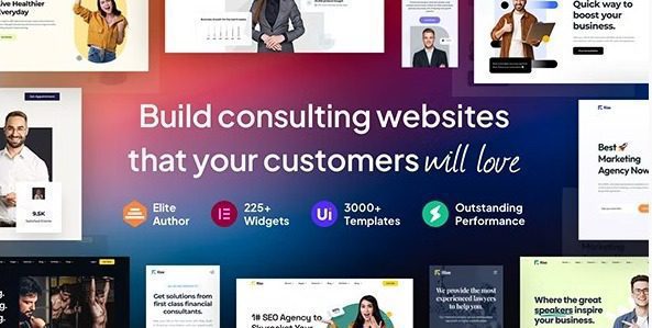 Rise 4.2.7 – Business & Consulting WordPress Theme