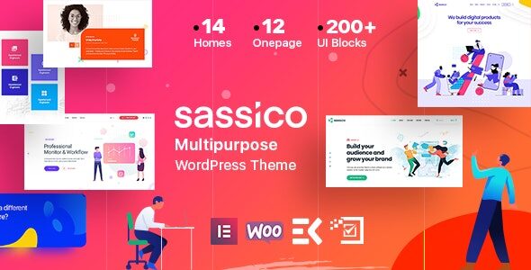 Sassico 3.5 – Saas Startup Multipurpose WordPress Theme
