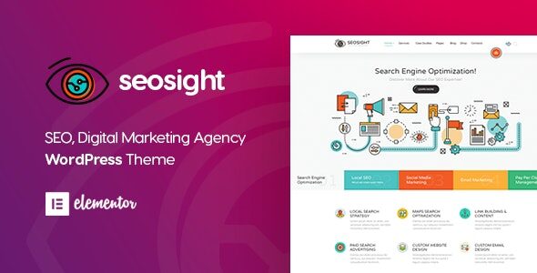 Seosight 5.45 – Digital Marketing Agency WordPress Theme