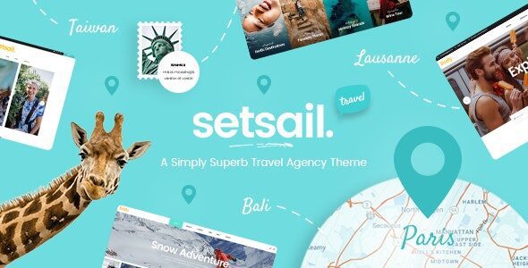 SetSail 2.1 – Travel Agency Theme