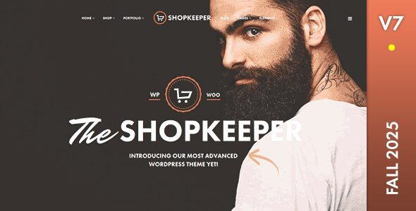 Shopkeeper 8.2 – Multi-Purpose WooCommerce Theme