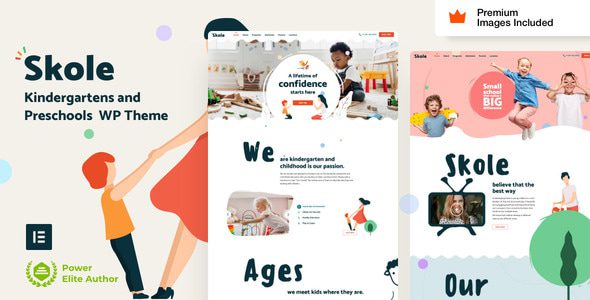 Skole 40 – Kids School WordPress Theme