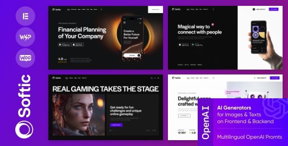 Softic 1.18.0 – Web Company Digital WordPress Theme