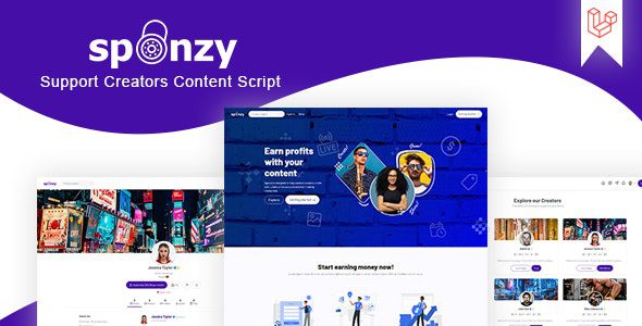 Sponzy 6.8 – Support Creators Content Script