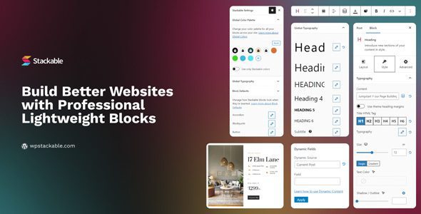 Stackable Premium 3.19.5 - Ultimate Gutenberg Blocks for WordPress - WeaDown